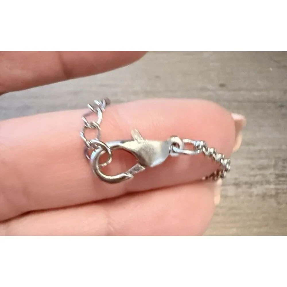 Abalone Wild Pearle Silver Plated Pendant Necklace 20